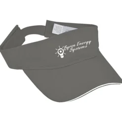 Lightweight Brushed Twill Visor - 24 hr