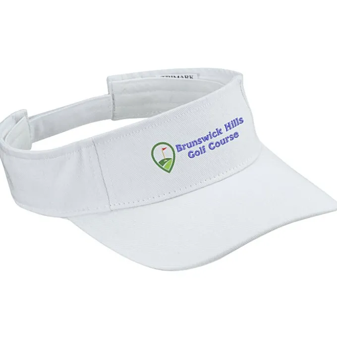 Lightweight Chino Twill Visor - 24 hr
