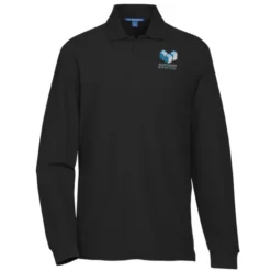 Lightweight Classic Pique LS Polo - Men's
