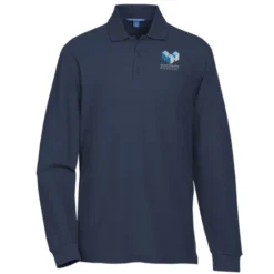 Lightweight Classic Pique LS Polo - Men's