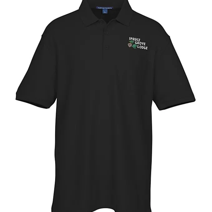 Lightweight Classic Pique Pocket Polo - Men's