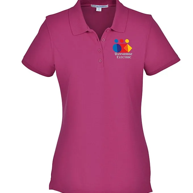 Lightweight Classic Pique Polo - Ladies' - Full Color