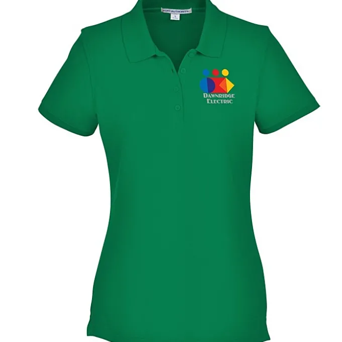 Lightweight Classic Pique Polo - Ladies' - Full Color