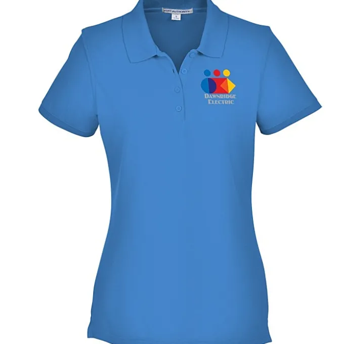 Lightweight Classic Pique Polo - Ladies' - Full Color