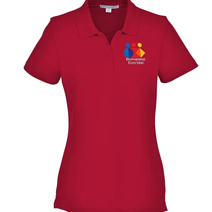 Lightweight Classic Pique Polo - Ladies' - Full Color
