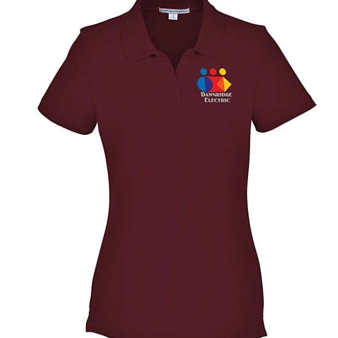 Lightweight Classic Pique Polo - Ladies' - Full Color