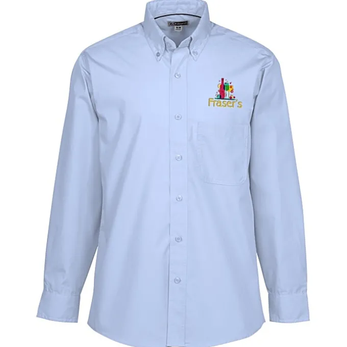 Lightweight Easy Care Poplin Shirt - Men's