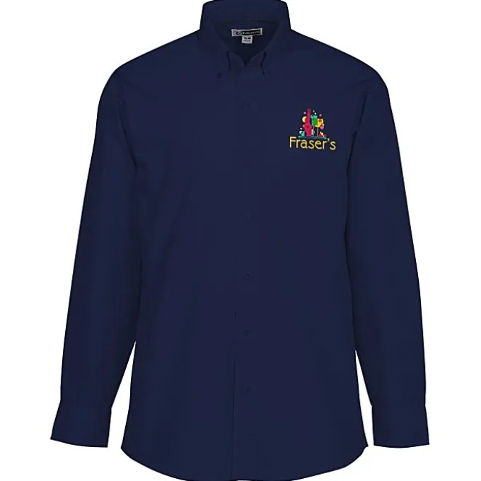 Lightweight Easy Care Poplin Shirt - Men's