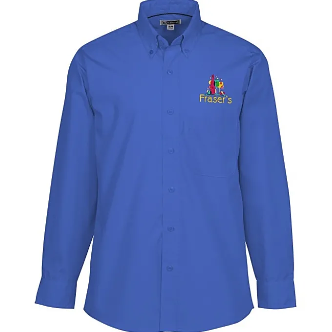 Lightweight Easy Care Poplin Shirt - Men's