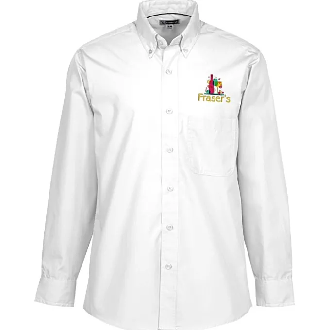 Lightweight Easy Care Poplin Shirt - Men's