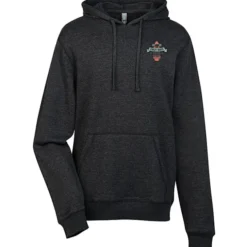 Lightweight Heathered Fleece Hoodie - Men's - Embroidered