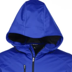 Lightweight Hooded Colorblock Soft Shell Jacket - Men's