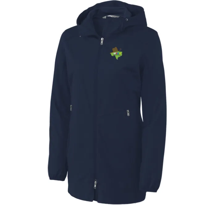 Lightweight Hooded Colorblock Soft Shell Jacket - Ladies' - 24 hr