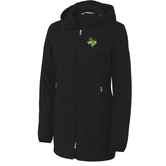 Lightweight Hooded Colorblock Soft Shell Jacket - Ladies' - 24 hr