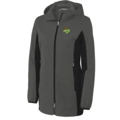Lightweight Hooded Colorblock Soft Shell Jacket - Ladies' - 24 hr