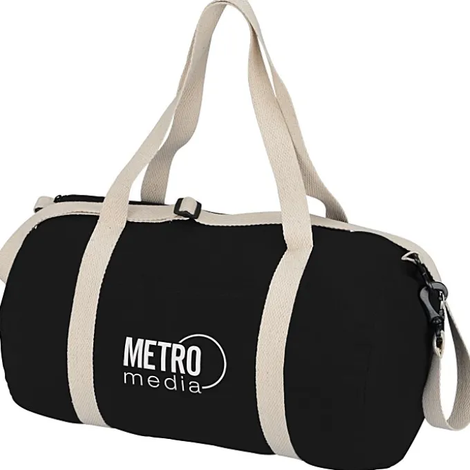 Lightweight 5-oz Cotton Barrel Duffel