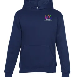 Lightweight 7 oz. Fleece Hoodie - Embroidered