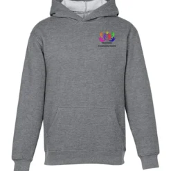 Lightweight 7 oz. Fleece Hoodie - Embroidered