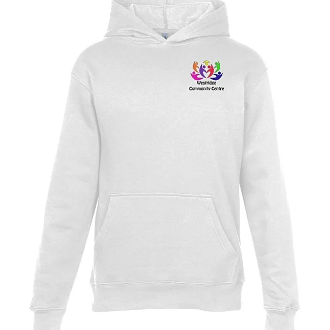 Lightweight 7 oz. Fleece Hoodie - Embroidered