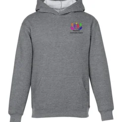 Lightweight 7 oz. Fleece Hoodie - Embroidered