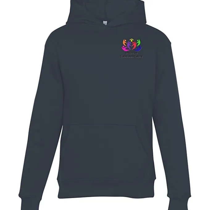 Lightweight 7 oz. Fleece Hoodie - Embroidered