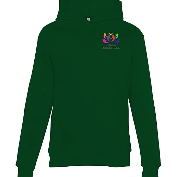 Lightweight 7 oz. Fleece Hoodie - Embroidered