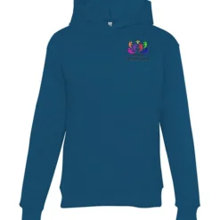 Lightweight 7 oz. Fleece Hoodie - Embroidered