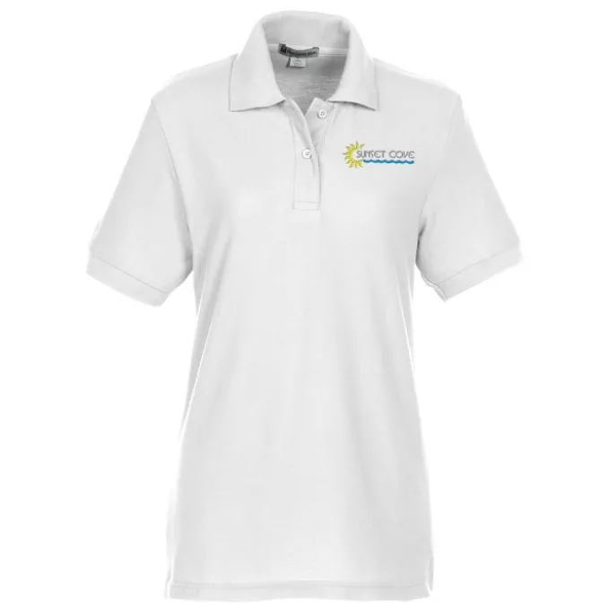 Lightweight Pique Blend Polo - Ladies'