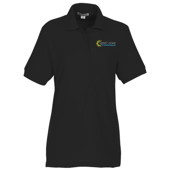 Lightweight Pique Blend Polo - Ladies'
