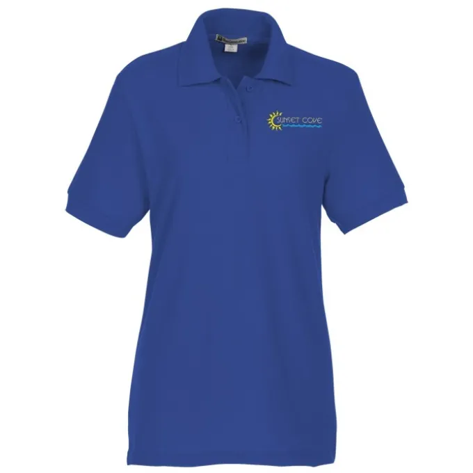 Lightweight Pique Blend Polo - Ladies'