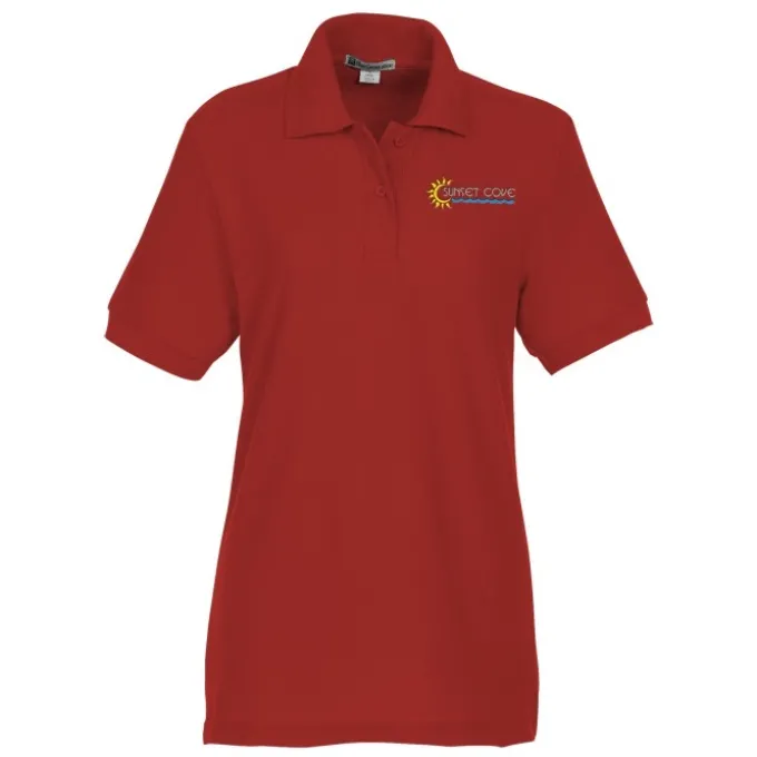 Lightweight Pique Blend Polo - Ladies'