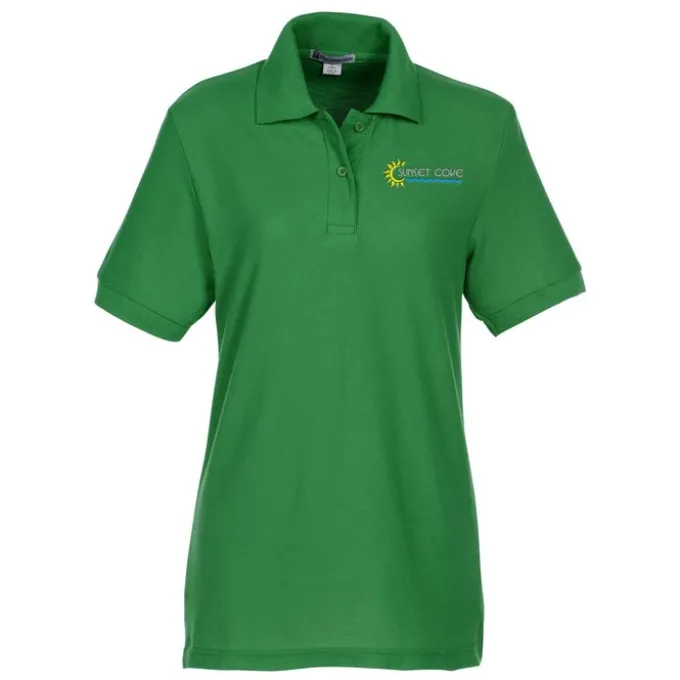 Lightweight Pique Blend Polo - Ladies'