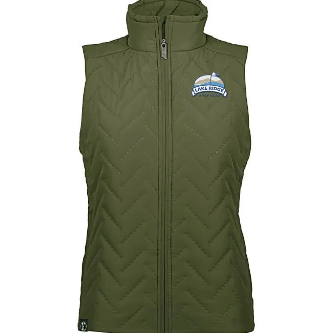 Lightweight Quilted Hybrid Vest - Ladies'