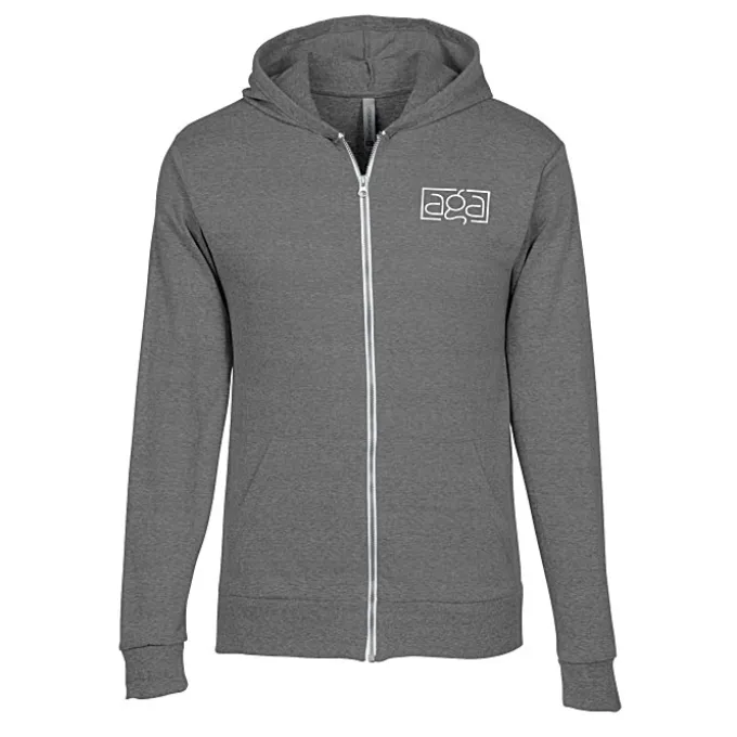 Lightweight Tri-Blend Full-Zip Hoodie - Screen