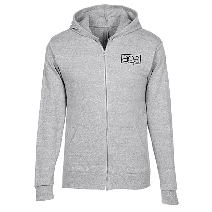 Lightweight Tri-Blend Full-Zip Hoodie - Screen