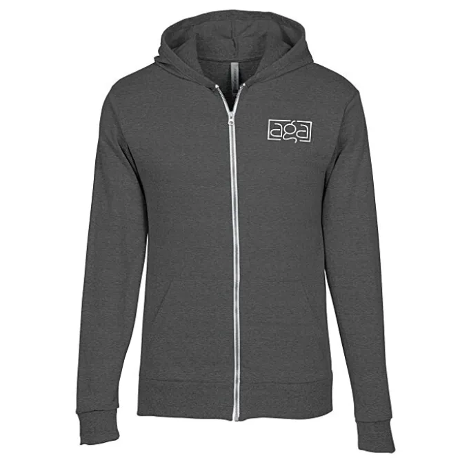 Lightweight Tri-Blend Full-Zip Hoodie - Screen