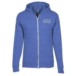 Lightweight Tri-Blend Full-Zip Hoodie - Screen