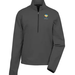 Lightweight 1/2-Zip Soft Shell Pullover - Men's - 24 hr