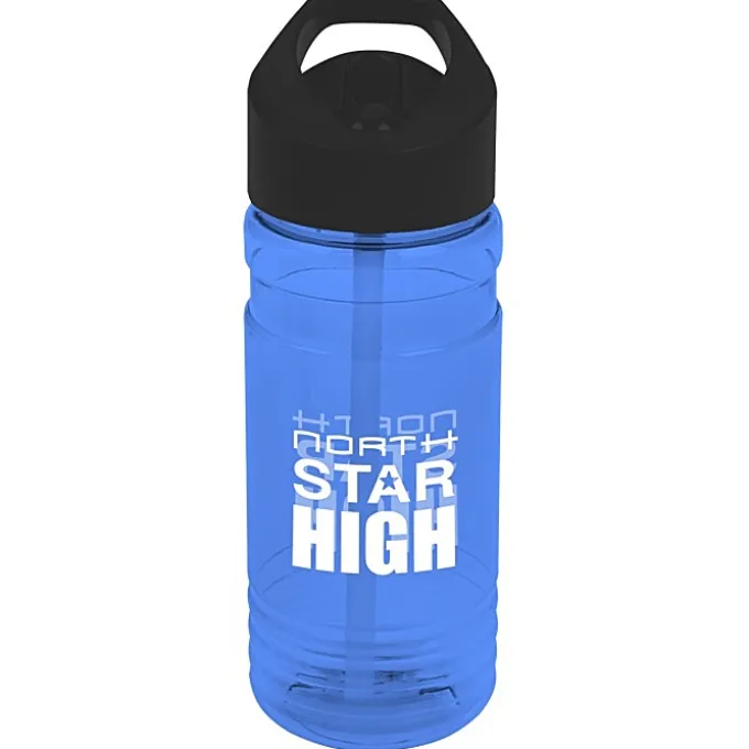 Line Up Bottle with Flip Straw Lid - 20 oz