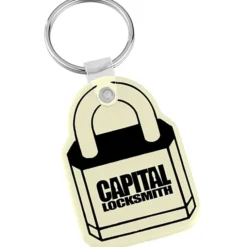 Lock Soft Keychain - Opaque