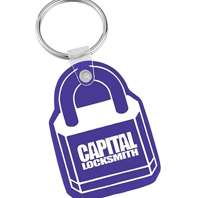 Lock Soft Keychain - Opaque
