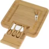 Lorenzi 4-Piece Bamboo Cheese Tray