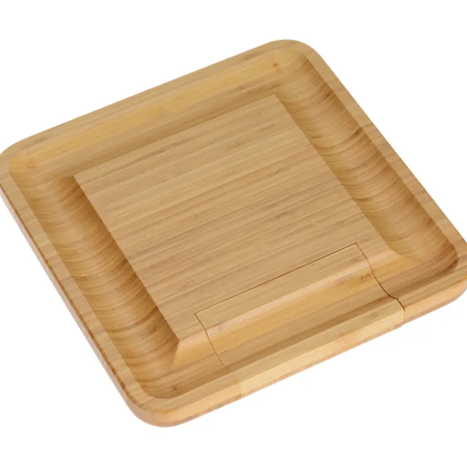 Lorenzi 4-Piece Bamboo Cheese Tray