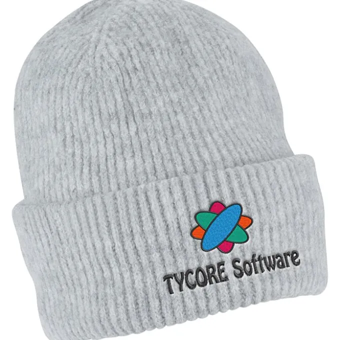 Luxe Plush Rib Knit Beanie