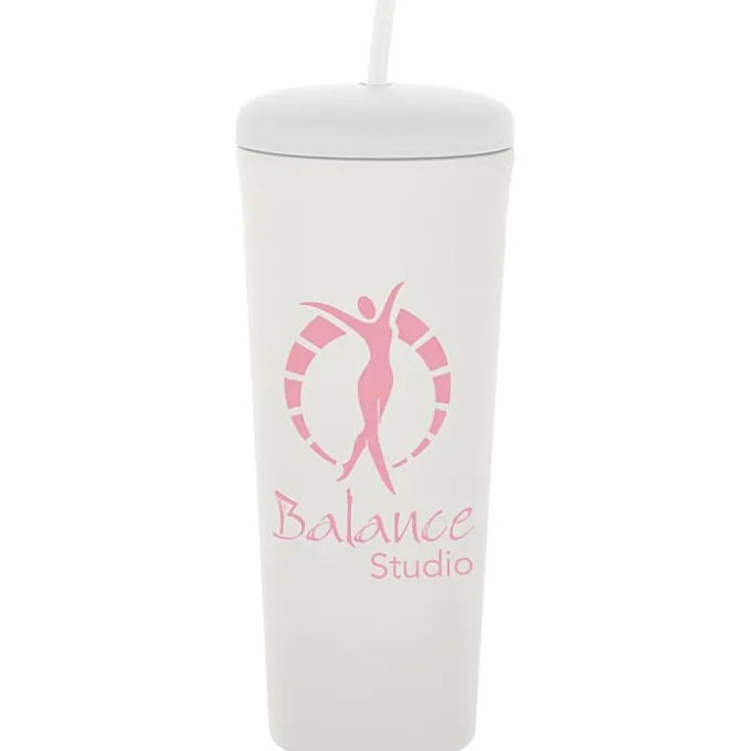 Macaron Tumbler with Straw - 26 oz.