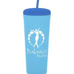 Macaron Tumbler with Straw - 26 oz.