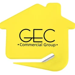 Magnetic House Shaped Letter Slitter - Opaque