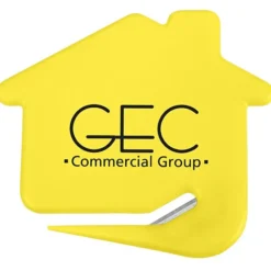 Magnetic House Shaped Letter Slitter - Opaque