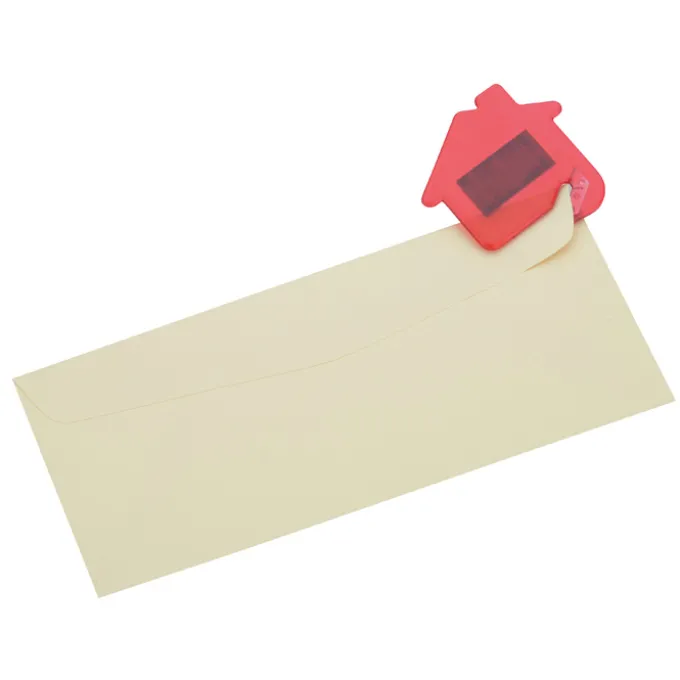Magnetic House Shaped Letter Slitter - Translucent