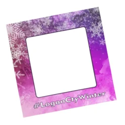 Magnetic Picture Frame with Car Magnet - Square